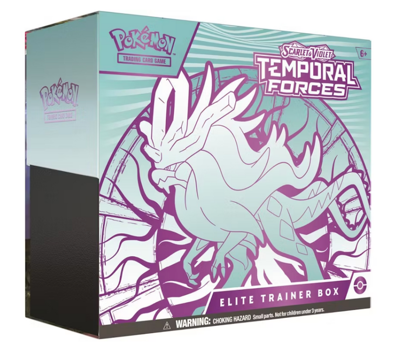Pokémon Scarlet & Violet Temporal Forces [Walking Wake] Elite Trainer Box