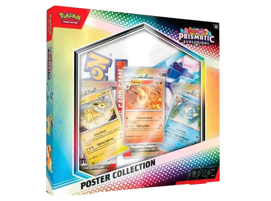 Pokémon Scarlet & Violet Prismatic Evolutions Poster Collection