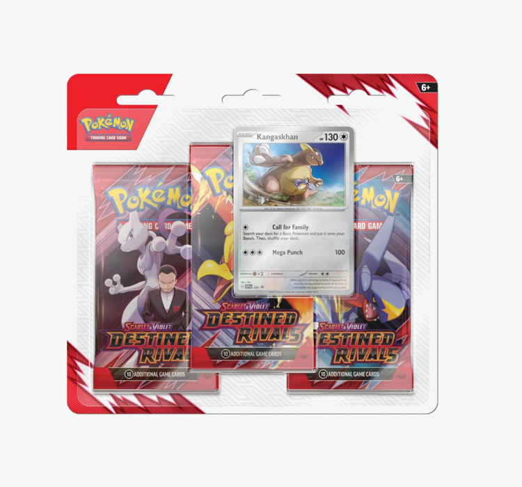 Pokémon Scarlet & Violet Destined Rivals 3 Pack Blister [Random Art Selected]