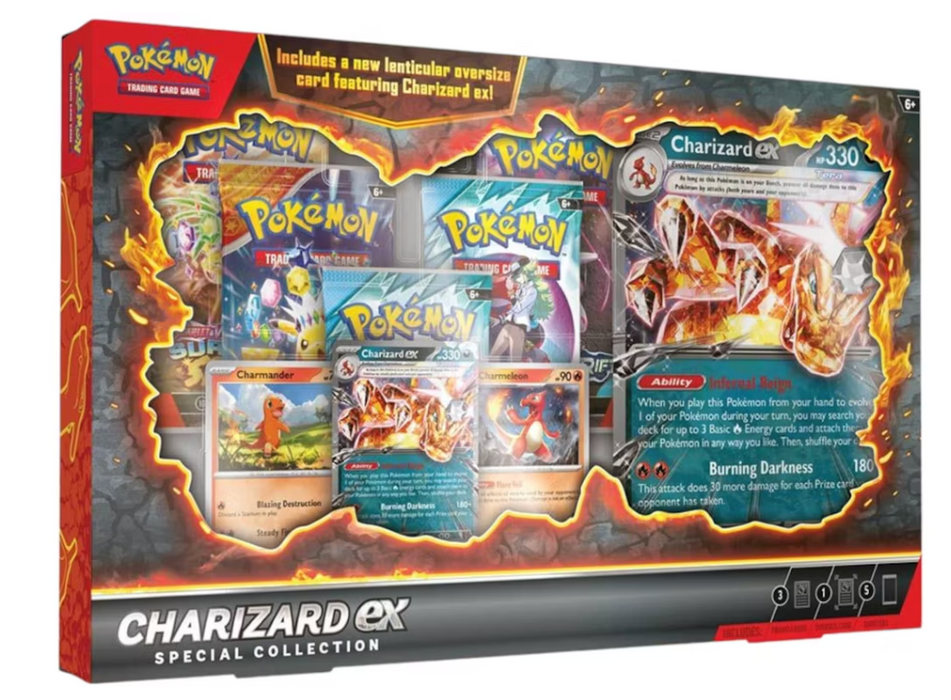 Pokémon Scarlet & Violet Charizard EX Special Collection Box