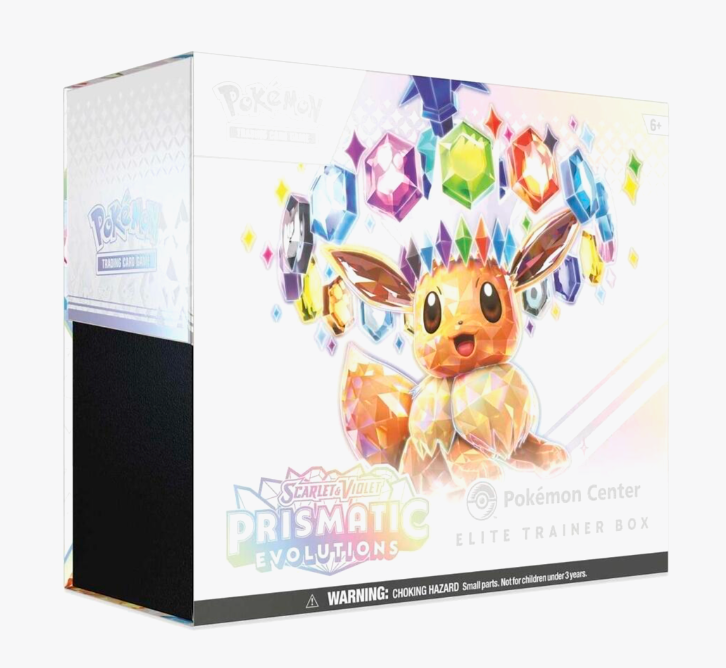 Pokémon Scarlet & Violet Prismatic Evolutions Elite Trainer Box [Pokemon Center]