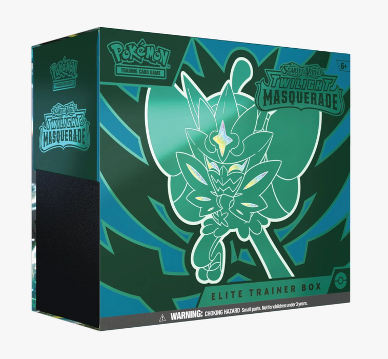 Pokémon TCG Scarlet & Violet Twilight Masquerade Elite Trainer Box