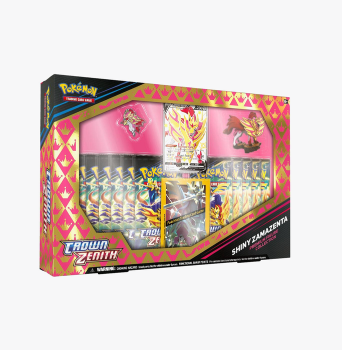 Pokémon TCG Crown Zenith Shiny Zamazenta Premium Figure Collection