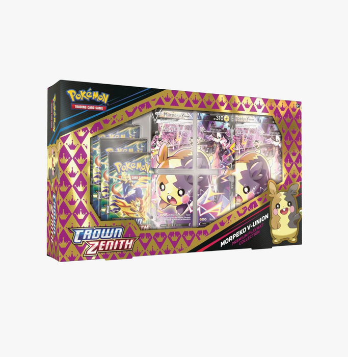 Pokémon TCG Crown Zenith Morpeko V Union Premium Paymat Collection