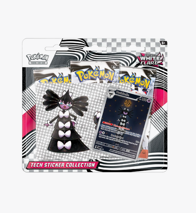 Pokémon Scarlet & Violet White Flare Tech Sticker Collection