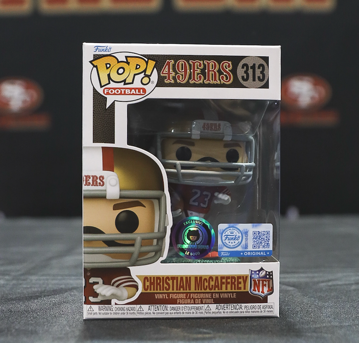 Funko POP! Football:49ERS - Christian McCaffrey #250 (Fugitive Toys 5000 PCS) (Hypecon 2025)