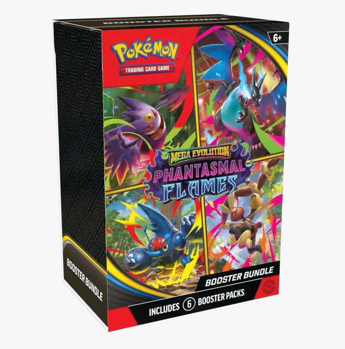 Pokémon TCG Mega Evolution Phantasmal Flames Booster Bundle