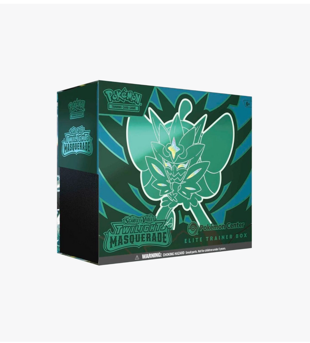 Pokémon TCG Scarlet & Violet Twilight Masquerade [Pokemon Center] Elite Trainer Box