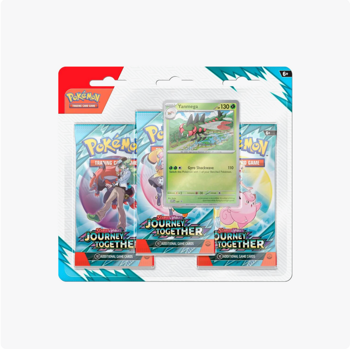 Pokémon Scarlet & Violet Journey Together 3 Pack Blister [Random Art Selected]