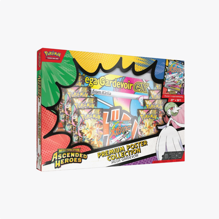 Pokémon TCG Mega Evolution Ascended Heroes Premium Poster Collection [Mega Gardevoir]