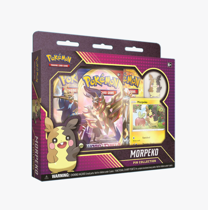 Pokemon TCG Morpeko Pin Collection