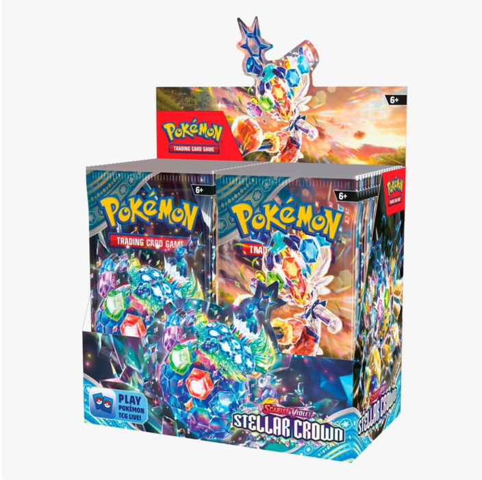 Pokémon Scarlet & Violet Stellar Crown Booster Box