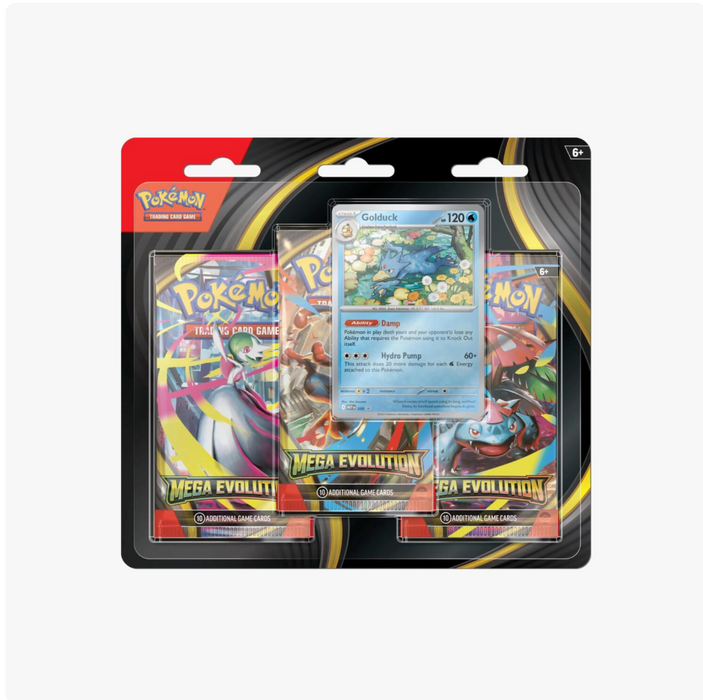 Pokémon Mega Evolution [Base Set] 3 Pack Blister [Random Art Selected]