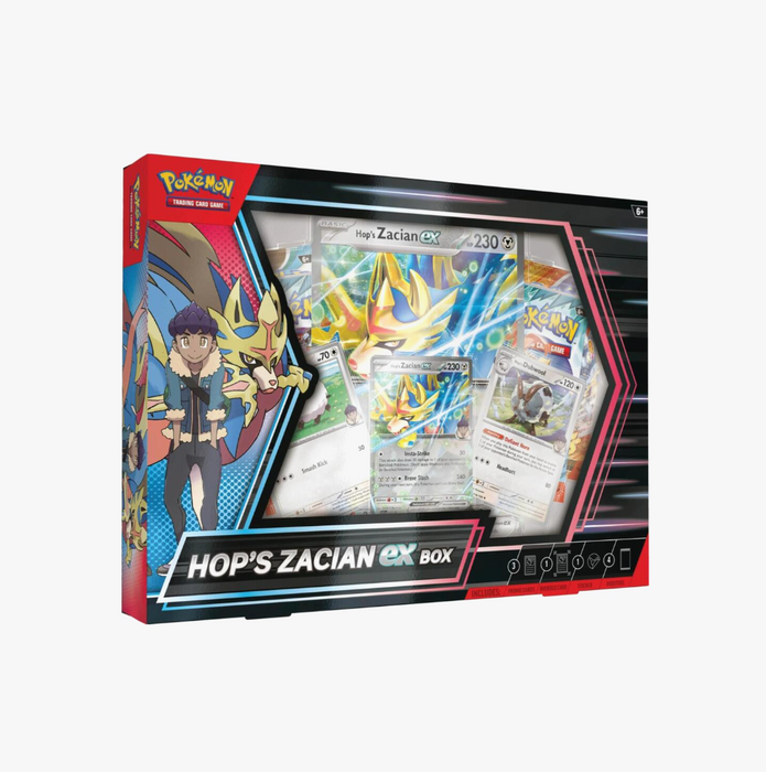 Pokemon TCG Hop's Zacian ex Box