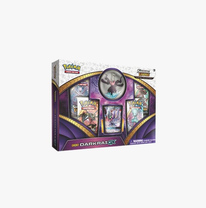 Pokémon TCG Shining Legends Shiny Darkrai GX Figure Collection