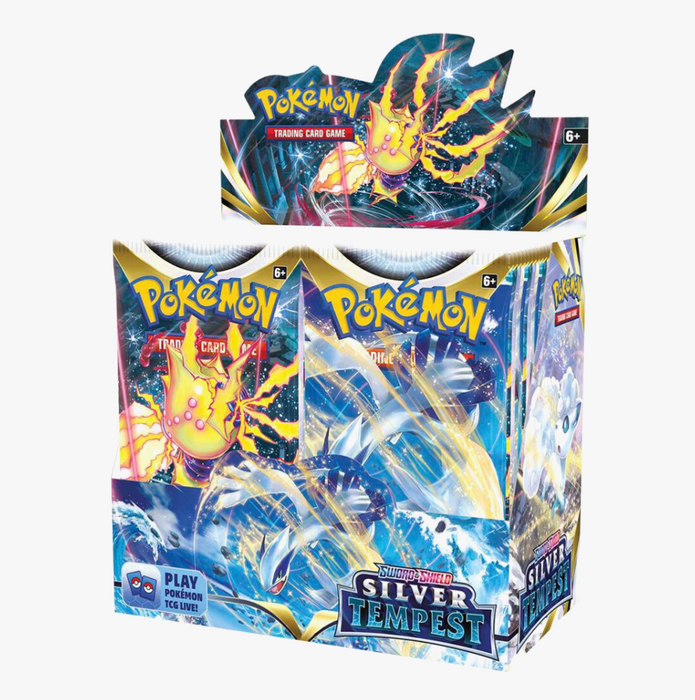 Pokémon Sword & Shield Silver Tempest Booster Box