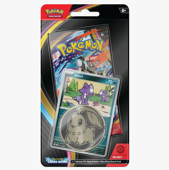Pokémon Mega Evolution Chaos Rising Single Pack Blister [Random Card Art Selected]