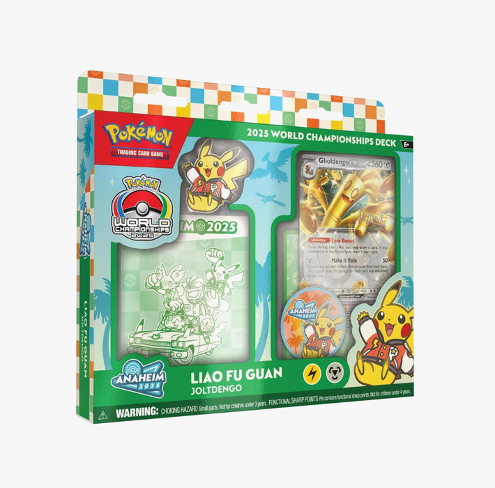 Pokémon 2025 World Championship Deck: Liao Fu Guan [Joltdengo]
