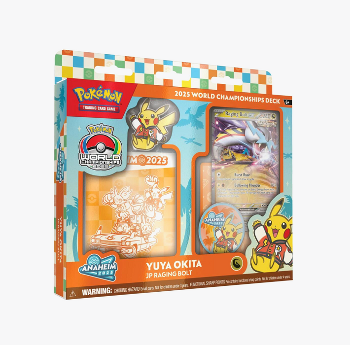Pokémon 2025 World Championship Deck: Yuya Okita [JP Raging Bolt]
