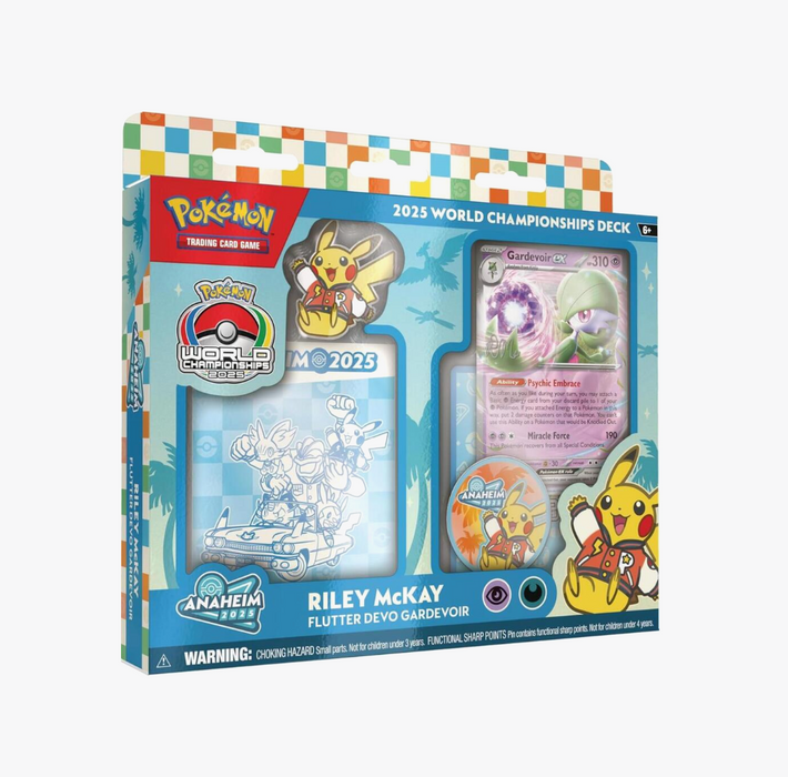 Pokémon 2025 World Championship Deck: Riley McKay [Flutter Devo Gardevoir]