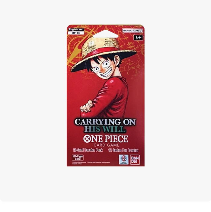 One Piece Card Game: Carrying On His Will - Sleeved Booster Pack