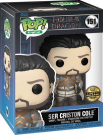 Funko POP! Digital: House of The Dragon - Ser Criston Cole (NFT Release)(2600 PCS)(Damaged Box)[B] #151