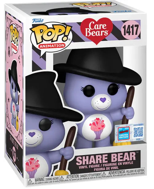 Funko POP! Animation: Care Bears - Share Bear (2024 NYCC) #1417