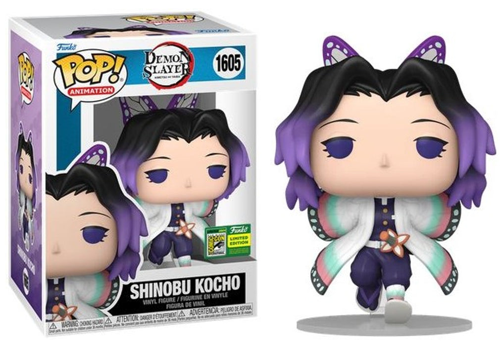Funko POP! Animation: Demon Slayer - Shinobu Kocho (2024 SDCC)(Damaged Box) #1605