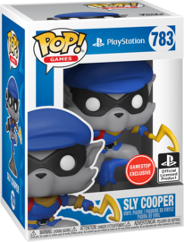Funko POP! Games: Playstation: Sly Cooper (GameStop)(Damaged Box) #783