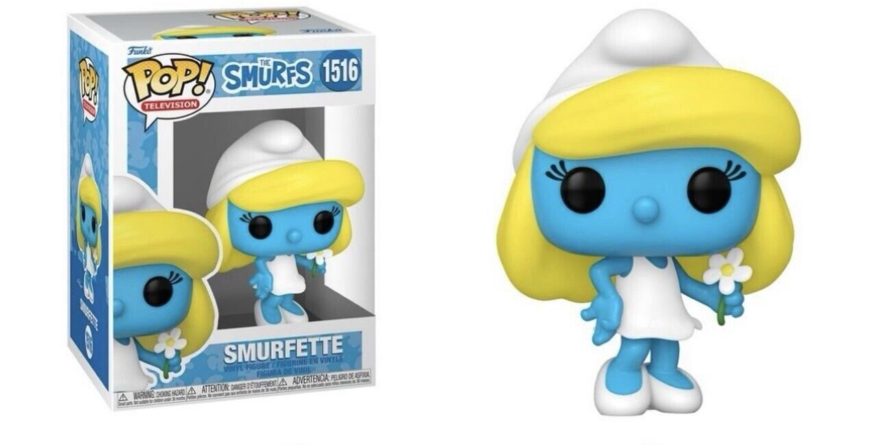 Funko POP! Television: The Smurfs - Smurfette #1516
