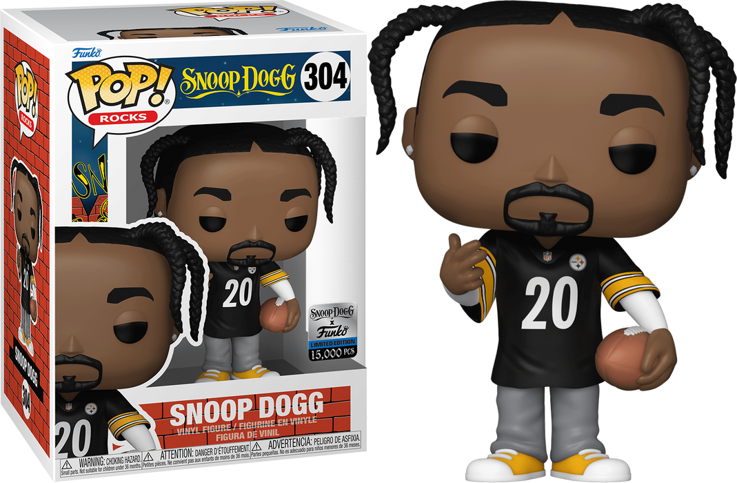 Funko POP! Rocks: Snoop Dogg (Funko)(15,000 PCS)(Damaged Box) #304