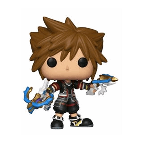 Funko POP! Kingdom Hearts: Sora w/ Dual Blasters (GameStop) #492