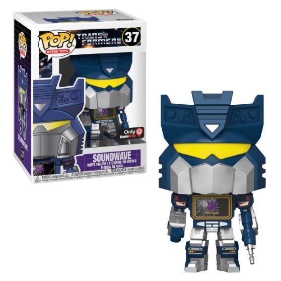 Funko POP! Retro Toys: Transformers - Soundwave (GameStop)(Damaged Box) #37
