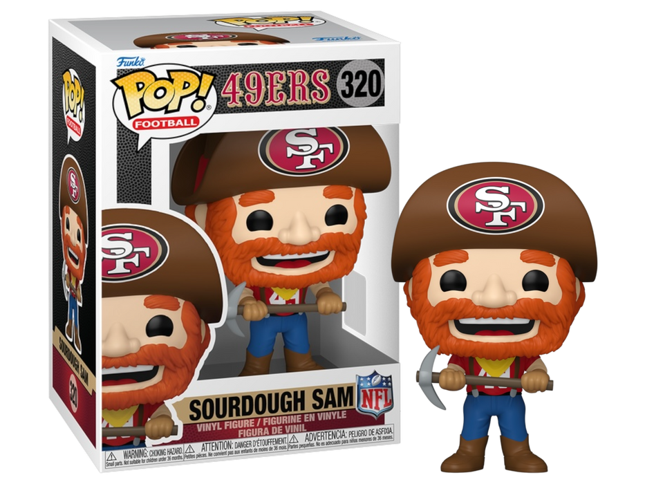 Funko POP! Football: 49ERS- Sourdough Sam #320