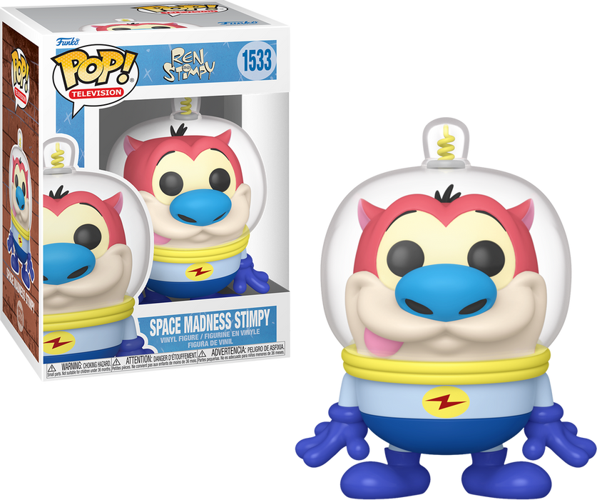 Funko POP! Television: Ren and Stimpy - Space Madness Stimpy #1533