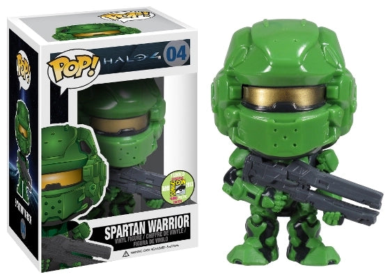 Funko POP! Halo 4: Spartan Warrior (2013 SDCC)(480 PCS)(Damaged Box) [A] #04
