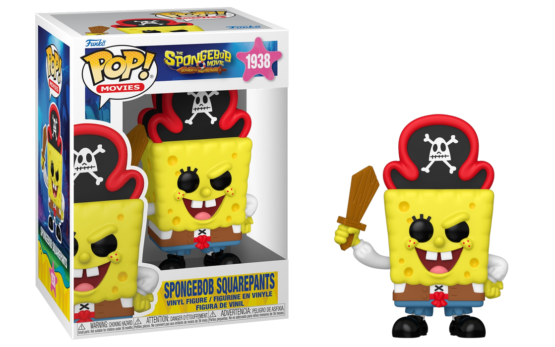 Funko POP! Movies: The SpongeBob Movie Search For SquarePants - SpongeBob SquarePants #1938