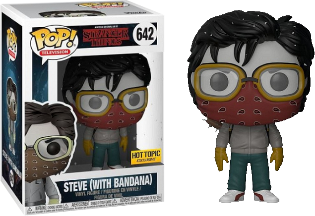 Funko POP! Television: Stranger Things - Steve with Bandana (Hot Topic)(Damaged Box) #642