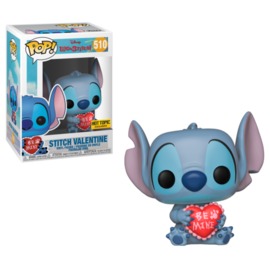 Funko POP! Disney: Lilo & Stitch - Stitch Valentine (Hot Topic)(Damaged Box) #510
