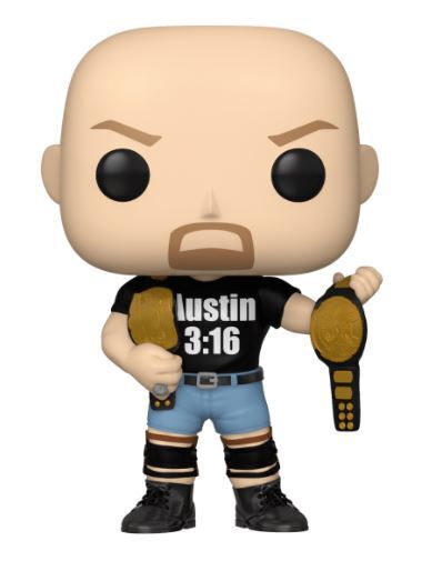 Funko POP! WWE: "Stone Cold" Steve Austin (7-11)(Damaged Box) #89