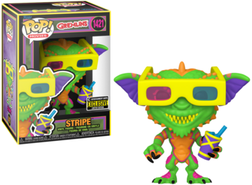 Funko POP! Movies:  Gremlins - Stripe [Blacklight] (Entertainment Earth)(Damaged Box) #1421