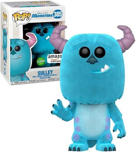 Funko POP! Disney: Monsters - Sulley (Flocked)(Amazon Exclusive) #385