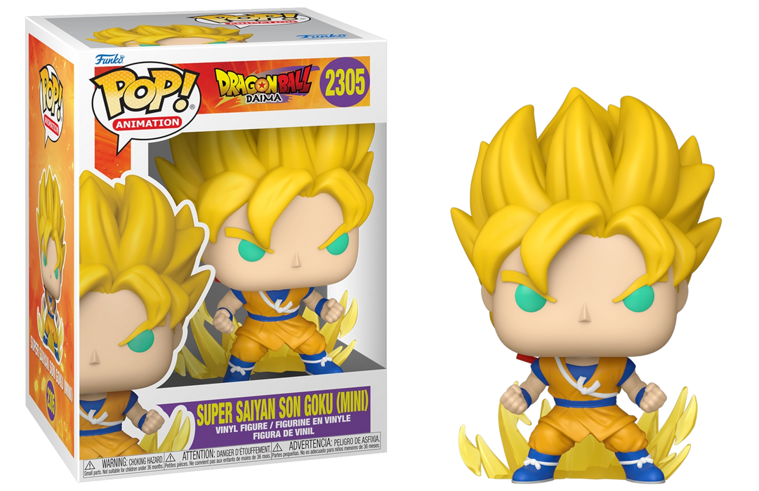 Funko POP! Animation: Dragon Ball Daima - Super Saiyan 2 Son Goku [Mini]  #2305