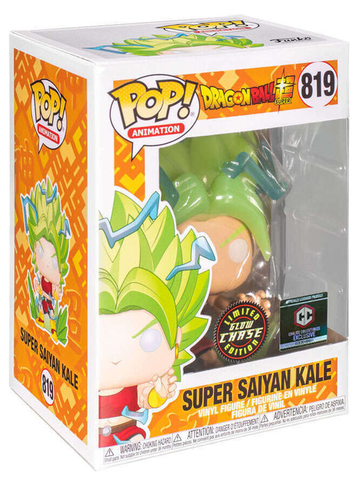 Funko POP! Animation: Dragon Ball Super - Super Saiyan Kale (GiTD)(Chalice Collectibles)(CHASE) #819