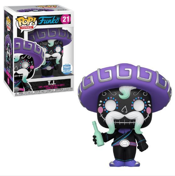 Funko POP! Funko: T.J. [Black](Funko)(Damaged Box) #21
