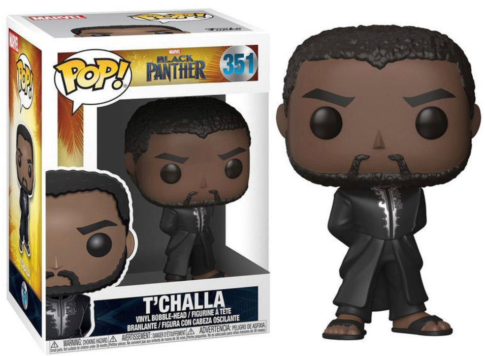 Funko POP! Marvel - Black Panther: T'Challa [Black Robe] #351