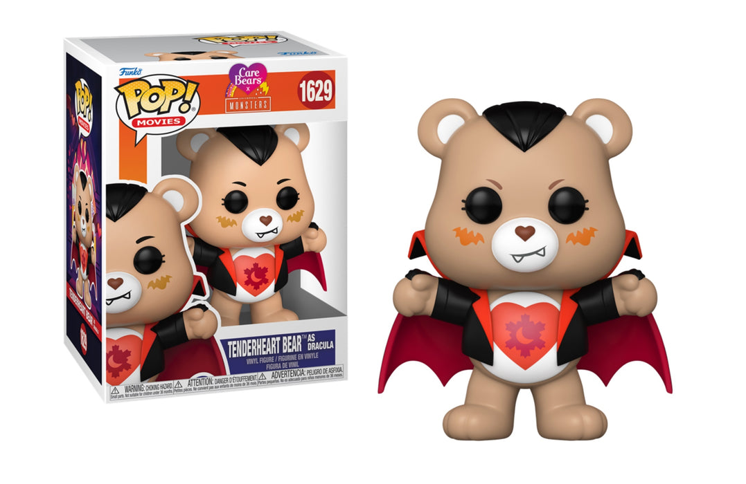 Funko POP! Movies: Care Bears x Monsters - Tenderheart Bear as Dracula #1628