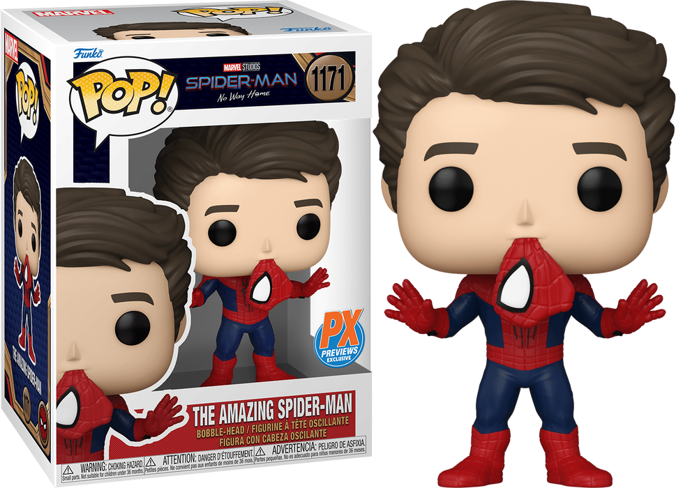 Funko POP! Marvel: Spider-Man No Way Home - The Amazing Spider-Man (Px Previews)(Damaged Box) #1171