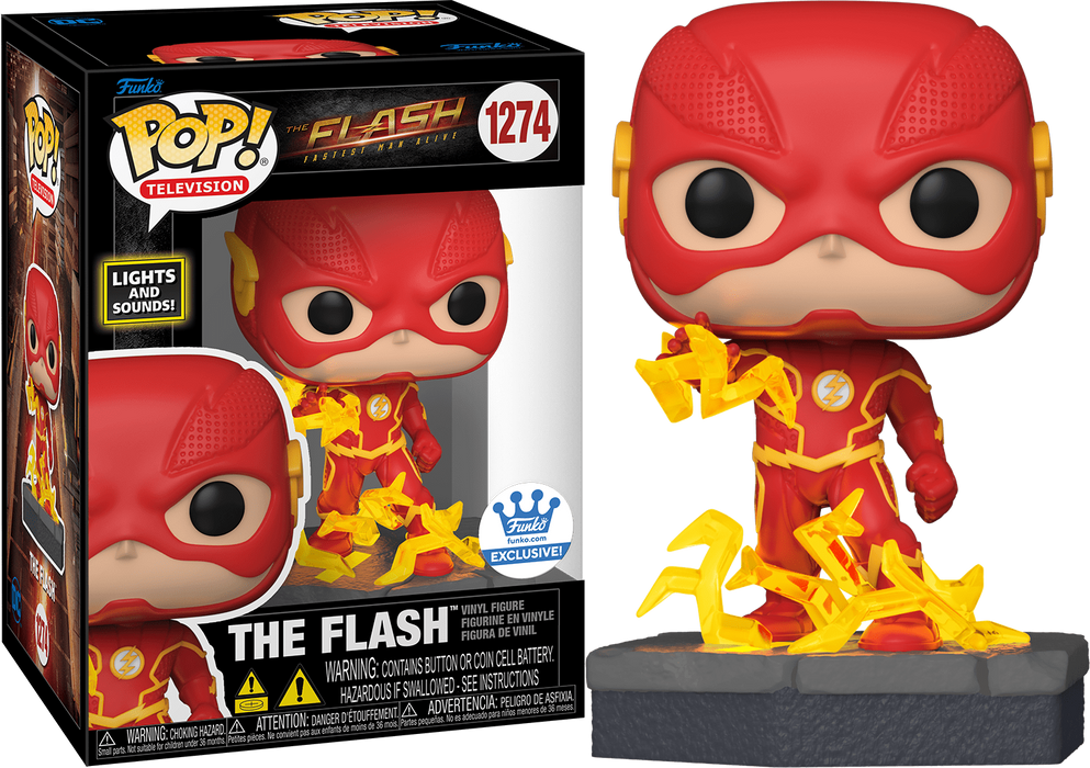 Funko POP! Television: The Flash [Lights And Sounds!] (Funko)(Damaged Box) #1274