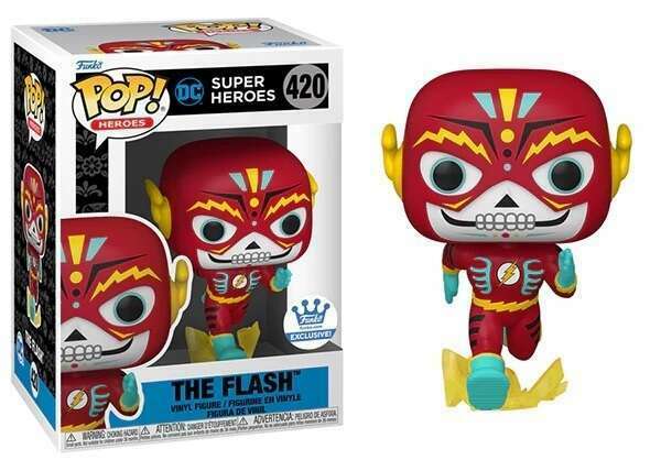 Funko POP! Heroes: DC Super Heroes - The Flash [Dia De Los DC] (Funko) #420